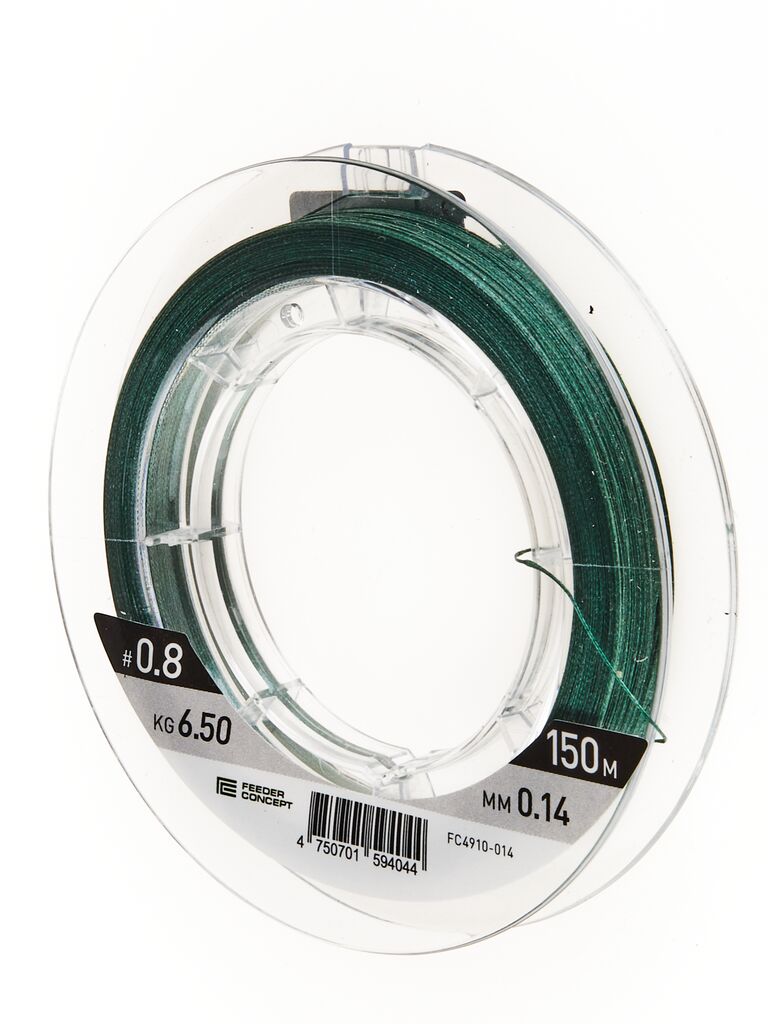 Леска плетёная Feeder Concept Distance х8 BRAID Dark Green 150/014